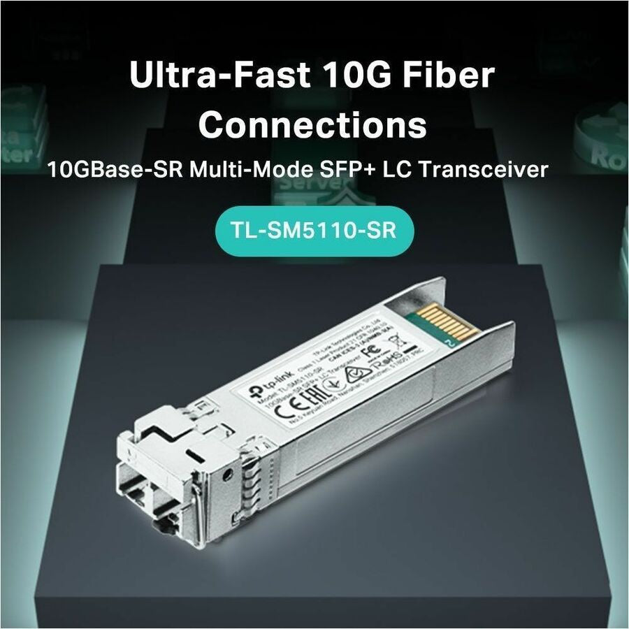 Transceptor de Red Omada Omada 10GBase-SR SFP+ LC Transceiver - vista 4
