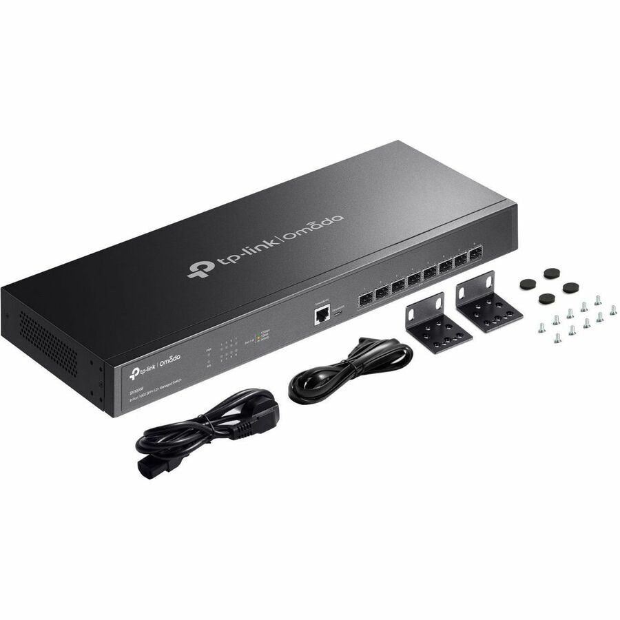 Transceptor de Red Omada Omada 8-Port 10GE SFP+ L2+ Managed Switch - vista 1