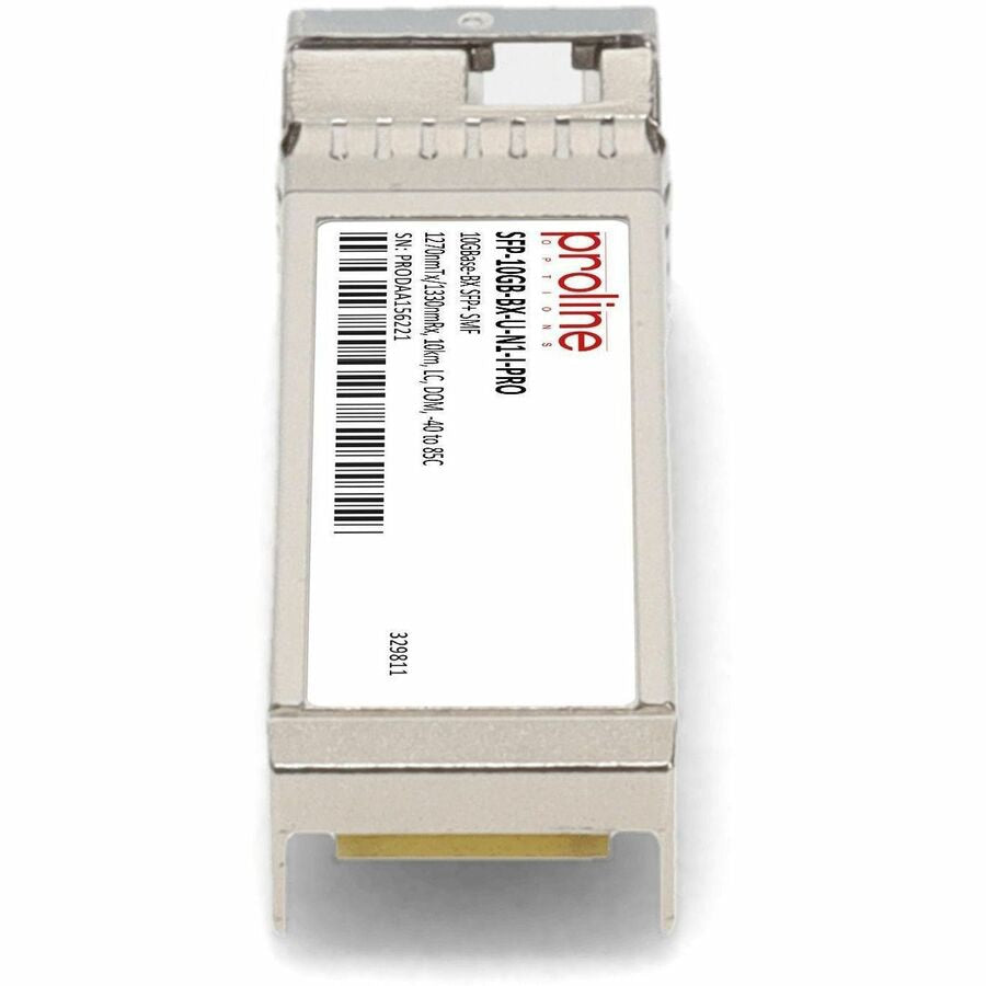 Transceptor de Red Proline Alcatel-Lucent Nokia Compatible TAA 10GBase-BX SFP+ Transceiver (SMF - vista 5