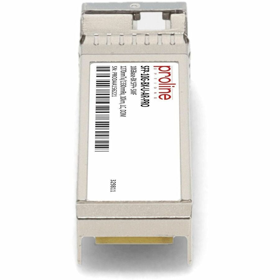 Transceptor de Red Proline Arista Networks SFP-10G-BX-U-AR Compatible TAA 10GBase-BX SFP+ Transceiver (SMF - vista 4