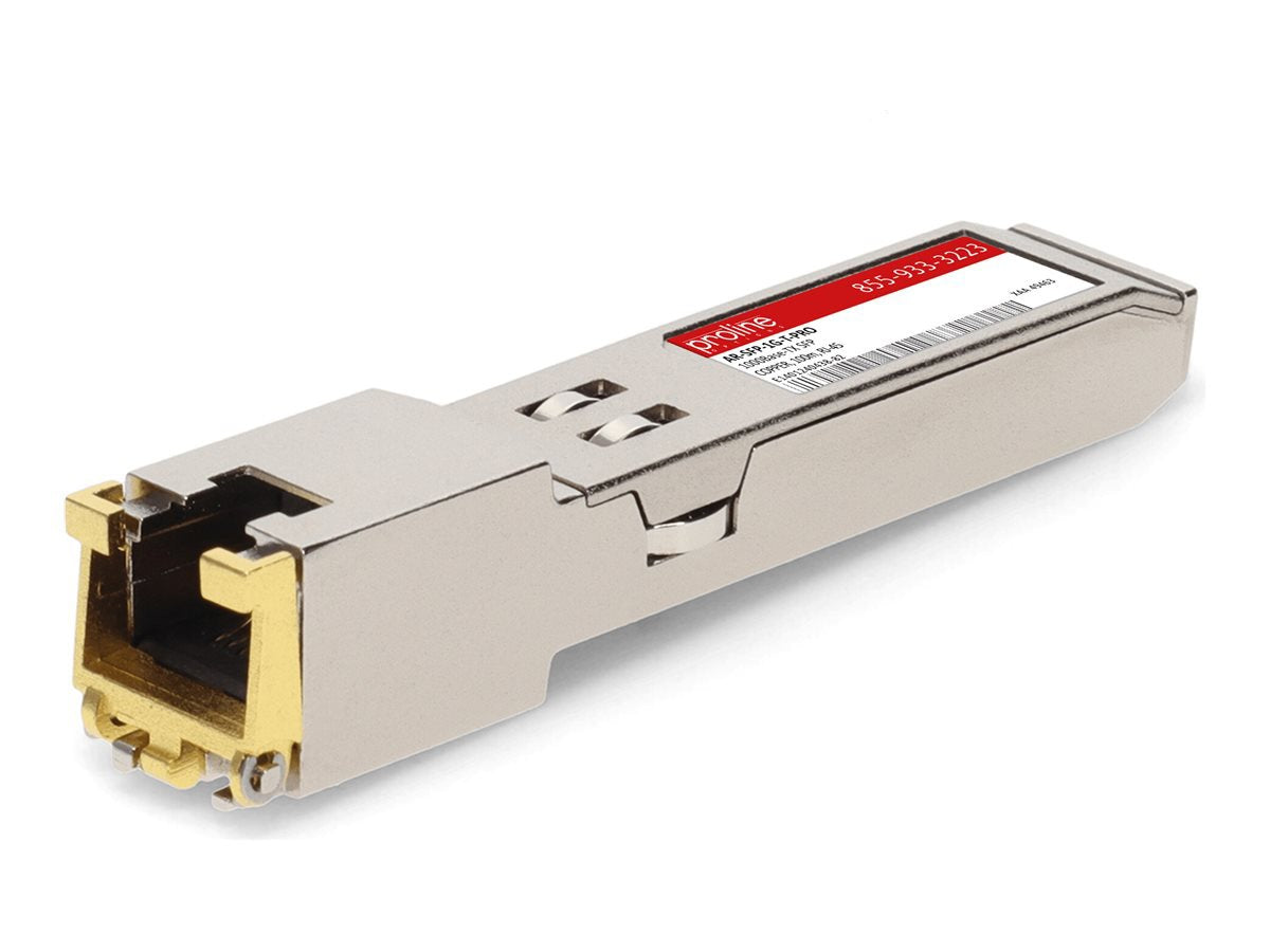 Transceptor de Red Proline Arista Networks SFP-1G-T Compatible TAA 10/100/1000Base-TX SFP Transceiver (Copper - vista 4