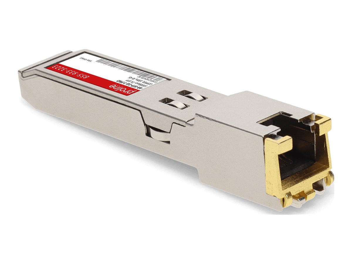 Transceptor de Red Proline Arista Networks SFP-1G-T Compatible TAA 10/100/1000Base-TX SFP Transceiver (Copper - vista 7