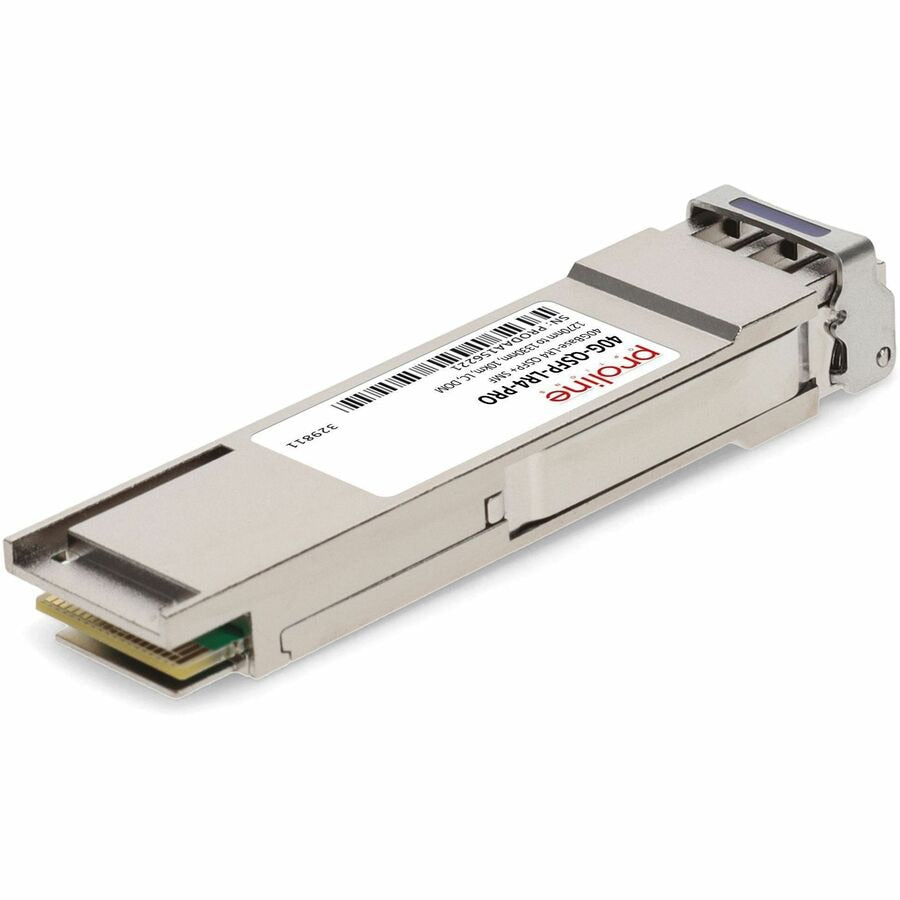 Transceptor de Red Proline Brocade® (Formerly) 40G-QSFP-LR4 Compatible TAA 40GBase-LR4 QSFP+ Transceiver (SMF - vista 7