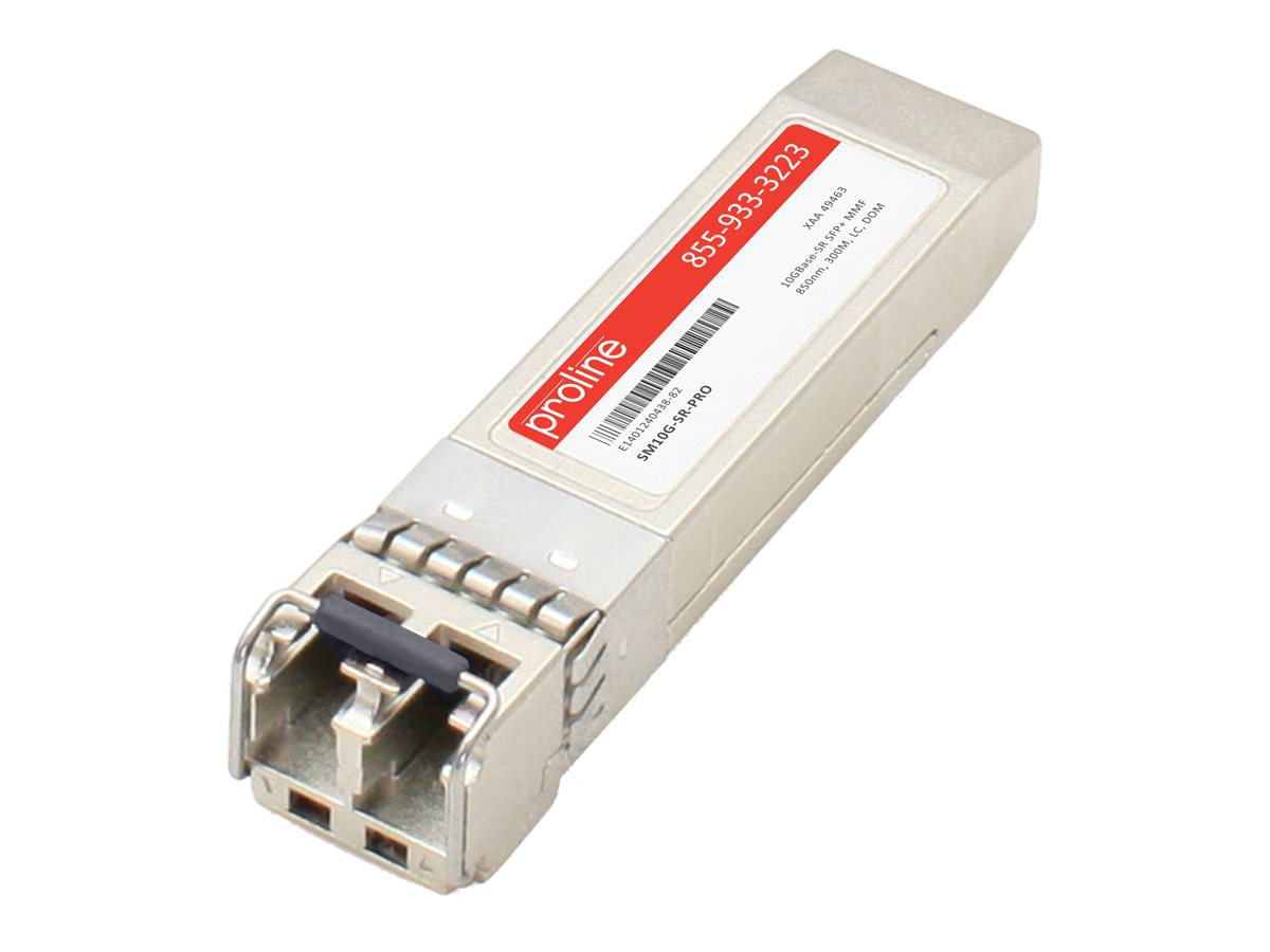 Transceptor de Red Proline Chelsio SM10G-SR Compatible TAA 10GBase-SR SFP+ Transceiver (MMF - vista 3