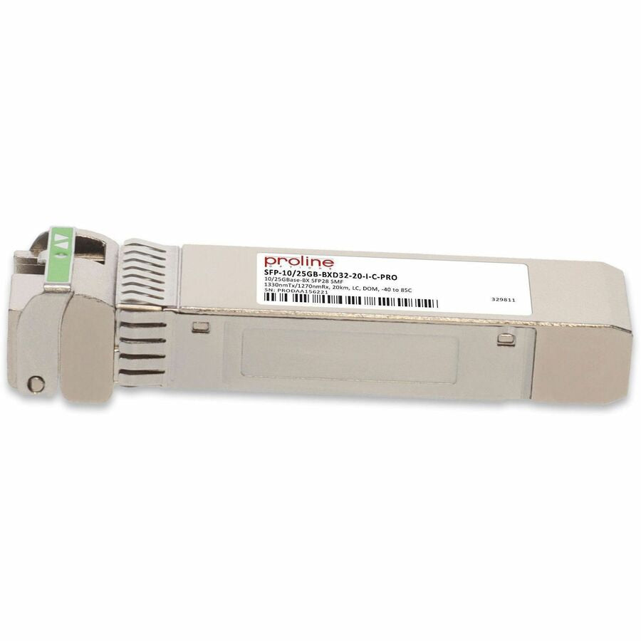 Transceptor de Red Proline Cisco Compatible TAA 10/25GBase-BX SFP28 Transceiver (SMF - vista 3
