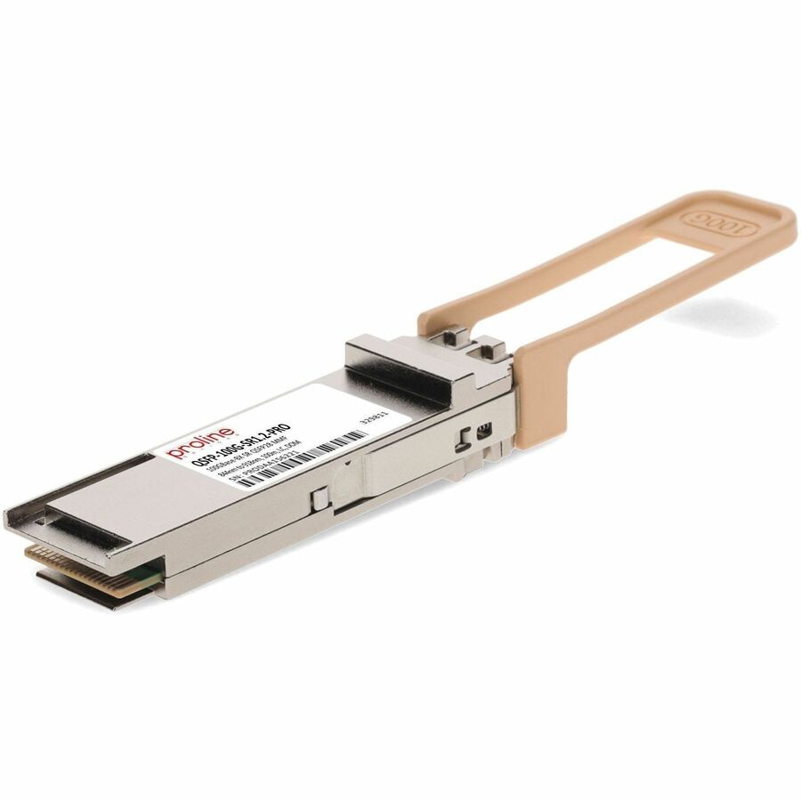 Transceptor de Red Proline Cisco Compatible TAA 100GBase-BX SR1.2 QSFP28 Transceiver (MMF - vista 1