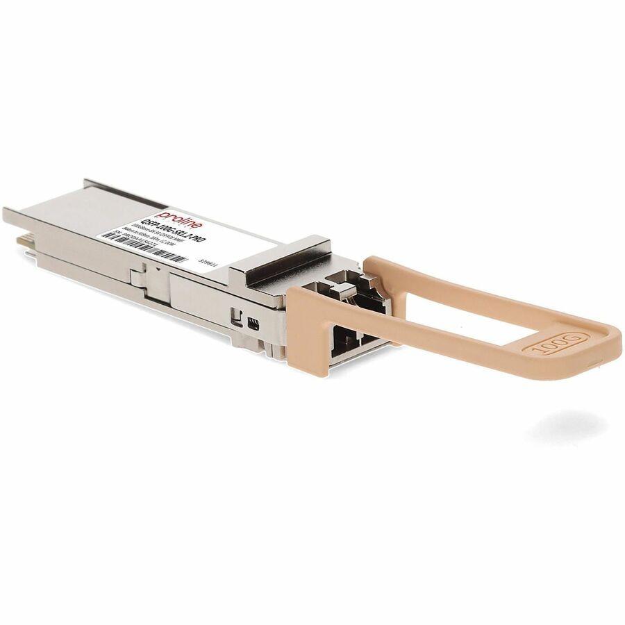 Transceptor de Red Proline Cisco Compatible TAA 100GBase-BX SR1.2 QSFP28 Transceiver (MMF - vista 3