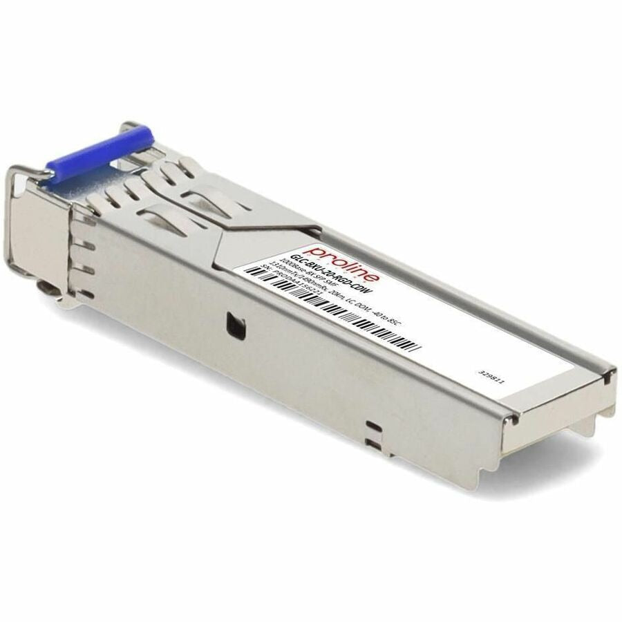Transceptor de Red Proline Cisco® GLC-BXU-20-RGD Compatible TAA 1000Base-BX SFP Transceiver (SMF - vista 3
