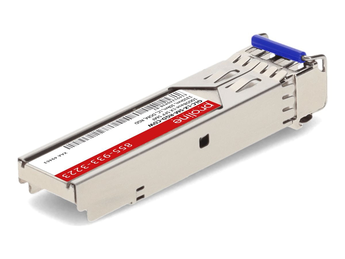 Transceptor de Red Proline Cisco GLC-LX-SM-RGD Compatible 1000Base-LX SFP Transceiver (SMF - vista 5