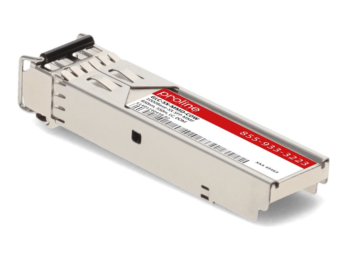 Transceptor de Red Proline Cisco GLC-SX-MMD Compatible TAA 1000Base-SX SFP Transceiver (MMF - vista 1
