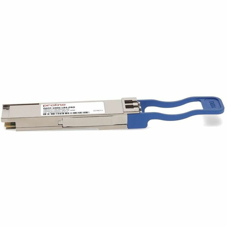 Transceptor de Red Proline Cisco® QSFP-100G-LR4 Compatible TAA 100GBase-LR4 QSFP28 Transceiver (SMF - vista 2
