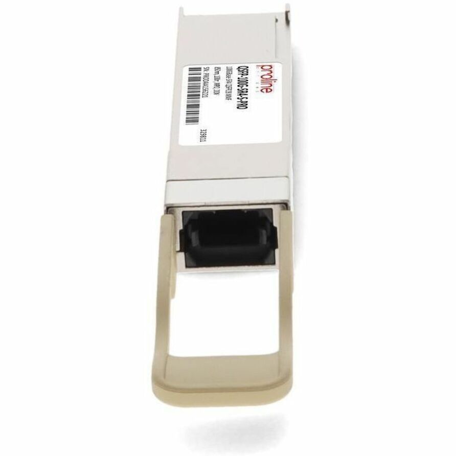 Transceptor de Red Proline Cisco® QSFP-100G-SR4-S Compatible TAA 100GBase-SR4 QSFP28 Transceiver (MMF - vista 4