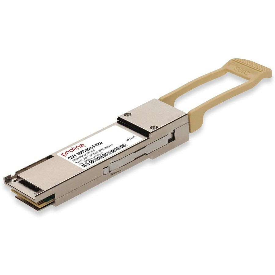 Transceptor de Red Proline Cisco QSFP-200G-SR4-S Compatible TAA 200GBase-SR4 QSFP56 Transceiver (MMF - vista 1