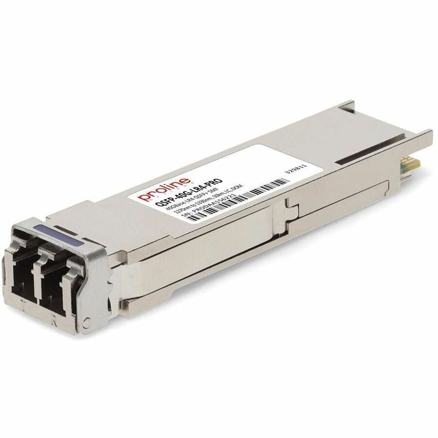 Transceptor de Red Proline Cisco® QSFP-40G-LR4 Compatible TAA 40GBase-LR4 QSFP+ Transceiver (SMF - vista 1