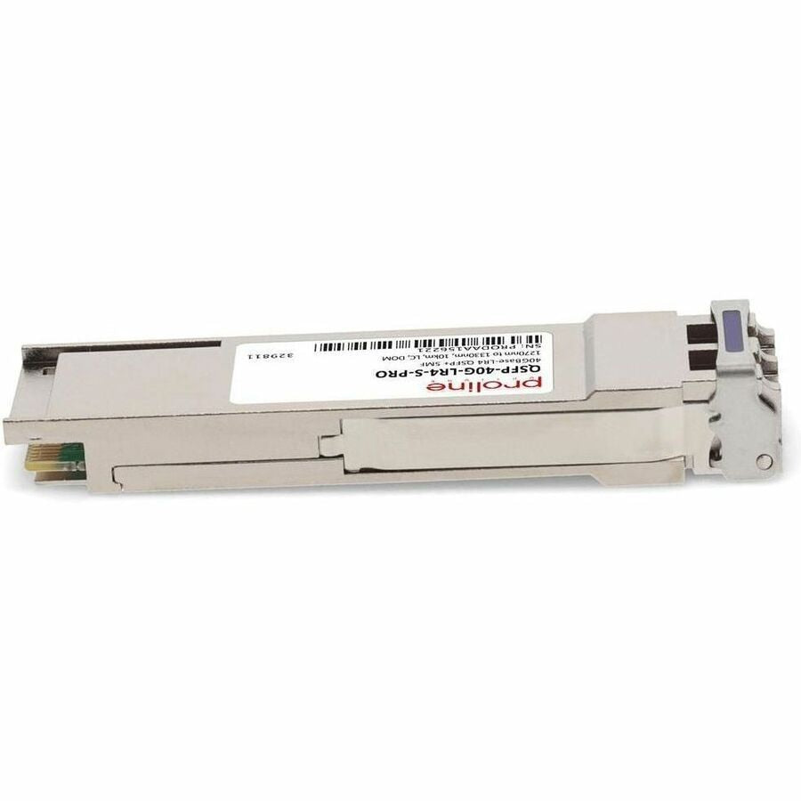 Transceptor de Red Proline Cisco® QSFP-40G-LR4-S Compatible TAA 40GBase-LR4 QSFP+ Transceiver (SMF - vista 6