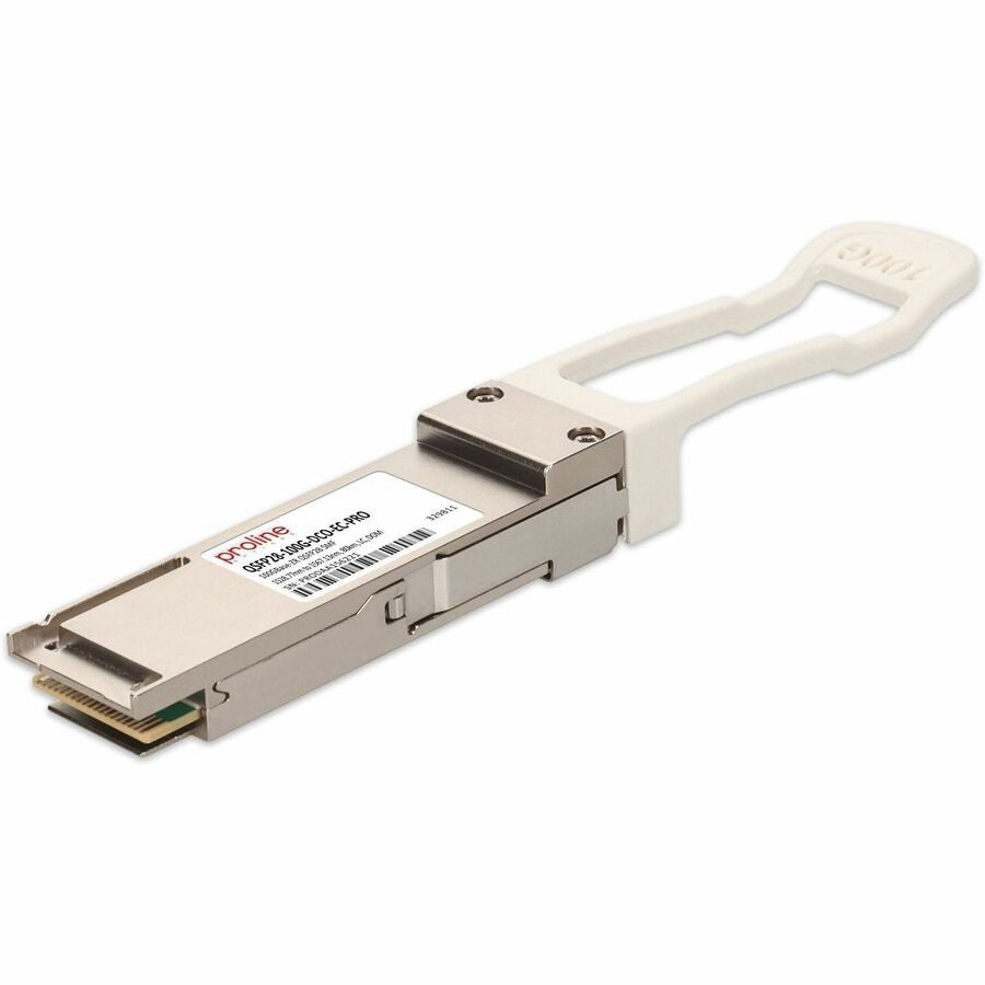 Transceptor de Red Proline Edge-corE Compatible (with select systems) TAA 100GBase-ZR QSFP28 Transceiver (SMF - vista 1