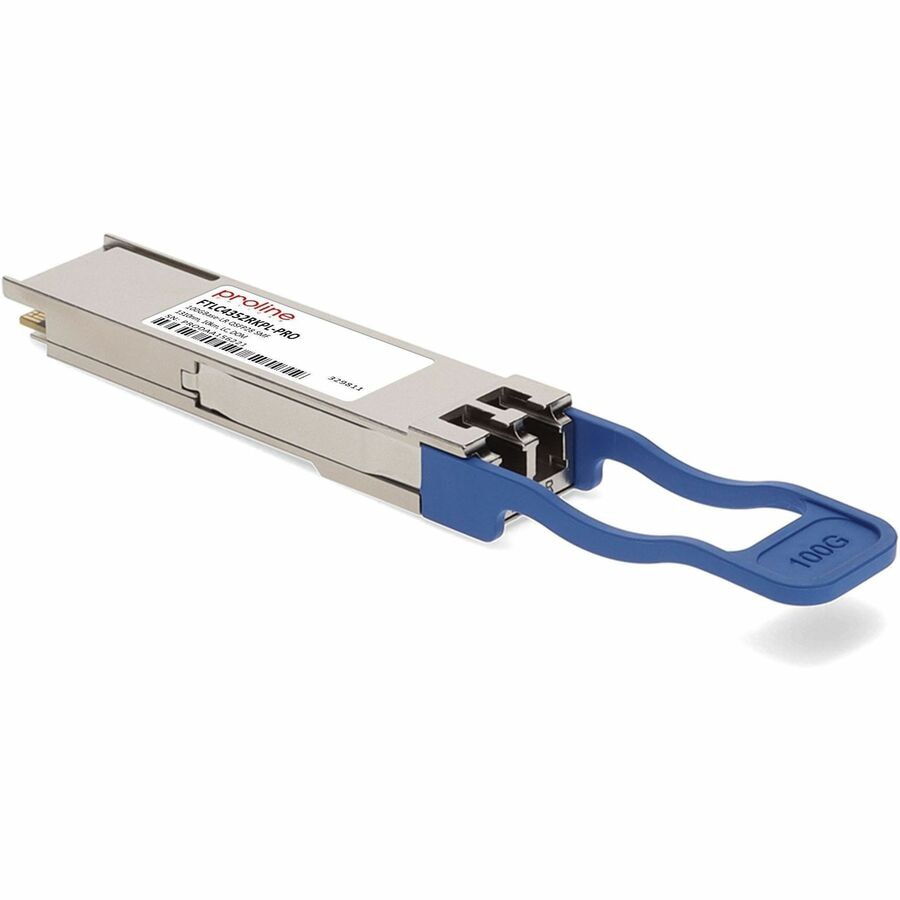 Transceptor de Red Proline Finisar FTLC4352RKPL Compatible TAA 100GBase-LR QSFP28 Single Lambda Transceiver (S - vista 4