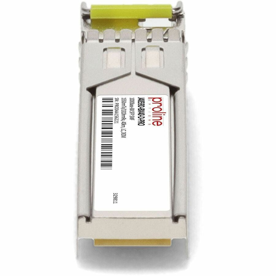 Transceptor de Red Proline HP® Compatible TAA 1000Base-BX SFP Transceiver (SMF - vista 5
