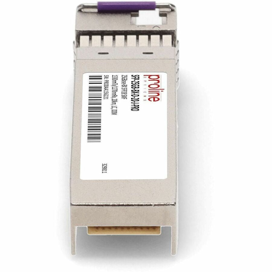 Transceptor de Red Proline Juniper Networks Compatible TAA 25GBase-BX SFP28 Transceiver (SMF - vista 4