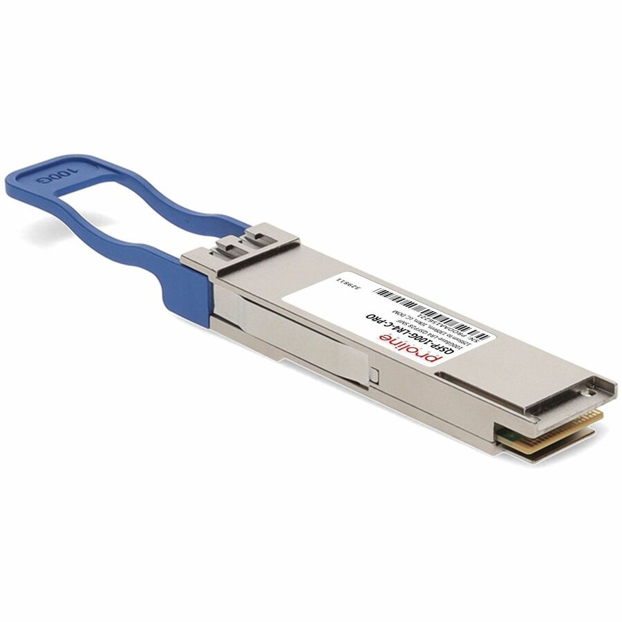 Transceptor de Red Proline Juniper Networks® QSFP-100G-LR4-C Compatible TAA 100GBase-LR4 QSFP28 Transceiver (S - vista 7