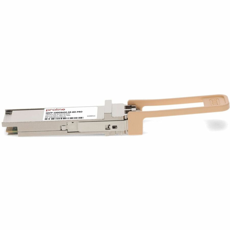 Transceptor de Red Proline MSA and TAA 100GBase-BX SR1.2 QSFP28 Transceiver (MMF - vista 3