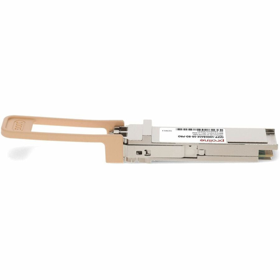 Transceptor de Red Proline MSA and TAA 100GBase-BX SR1.2 QSFP28 Transceiver (MMF - vista 7