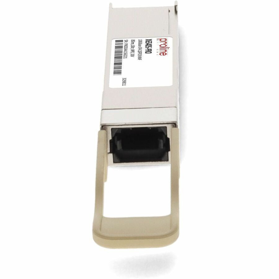 Transceptor de Red Proline NetAPP® X65405 Compatible TAA 100GBase-SR4 QSFP28 Transceiver (MMF - vista 5