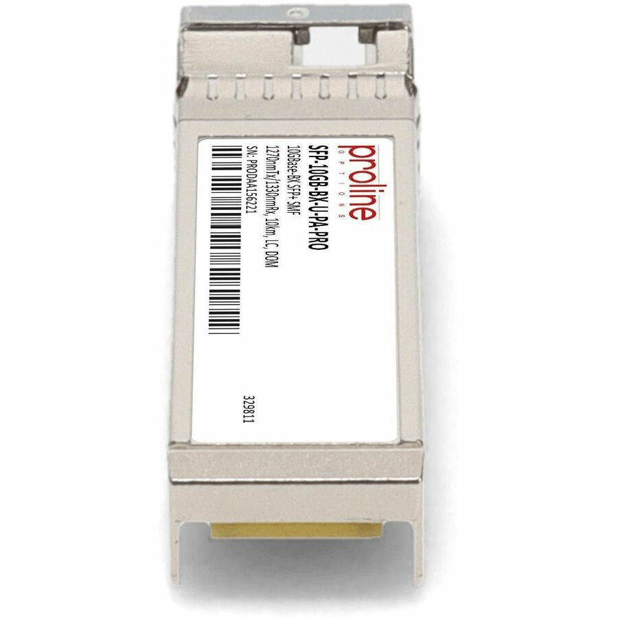 Transceptor de Red Proline Palo Alto Networks Compatible TAA 10GBase-BX SFP+ Transceiver (SMF - vista 4
