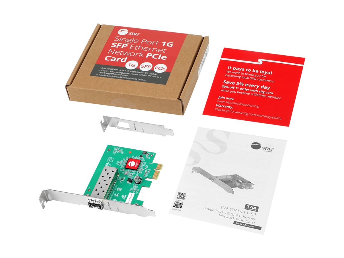 Transceptor de Red SIIG - vista 7
