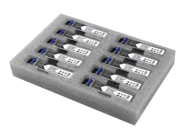 Transceptor de Red StarTech.com StarTech Cisco GLC-LH-SMD Compatible SFP Module 10 Pack - vista 2