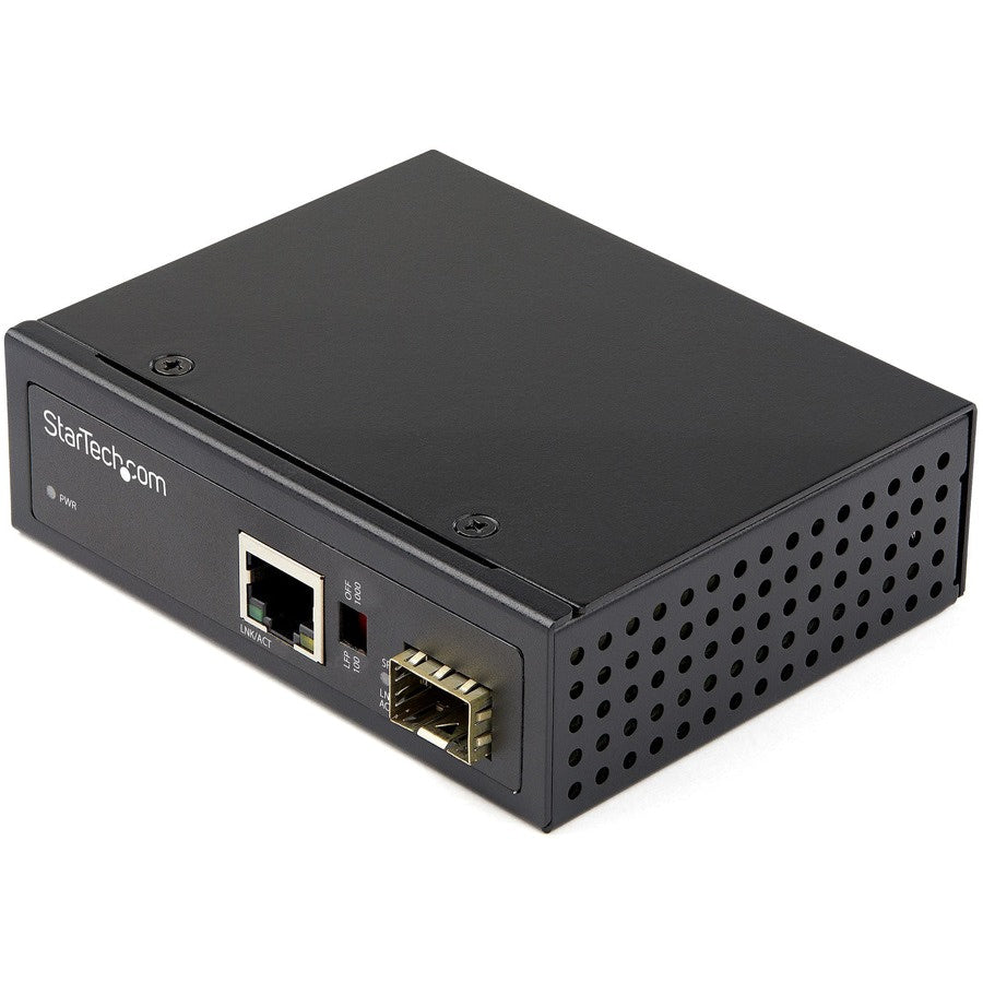 Transceptor de Red StarTech.com StarTech Industrial Fiber to Ethernet Media Converter - vista 1