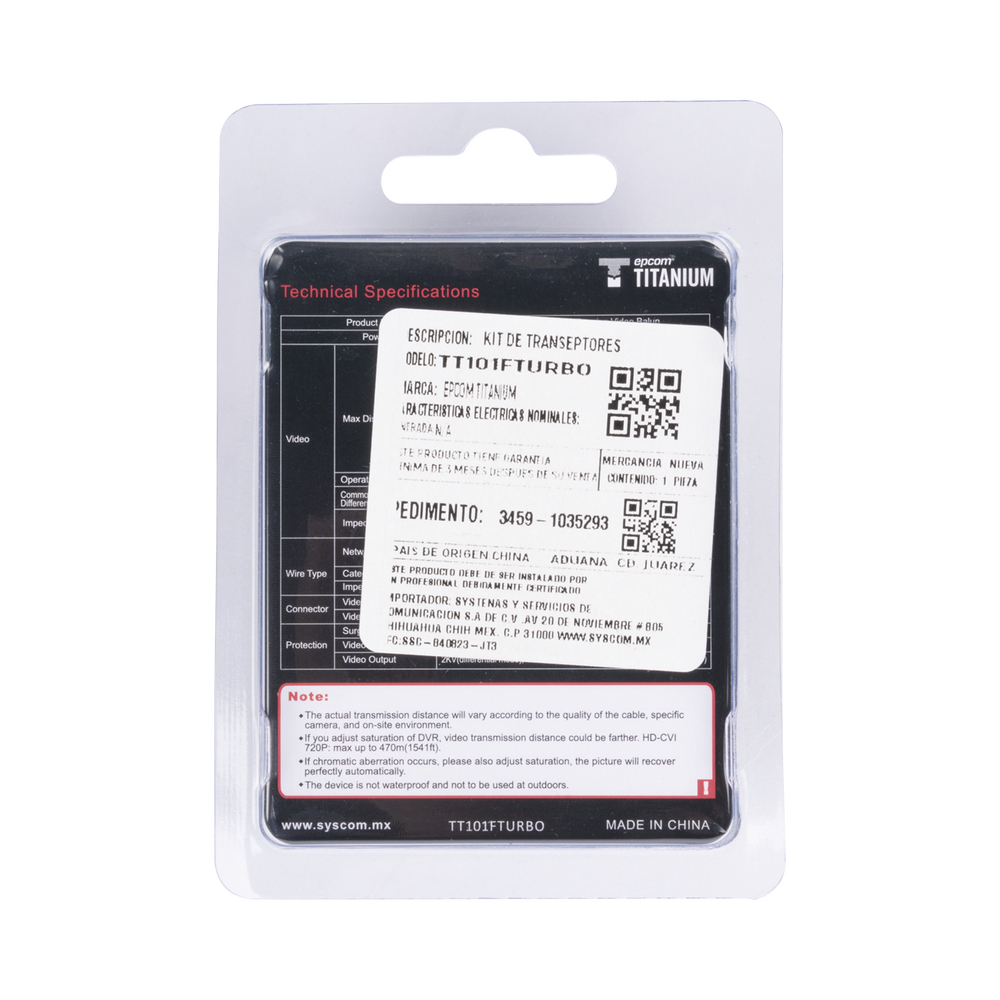 Kit de Transceptores Epcom Titanium TT-101-F-TURBO