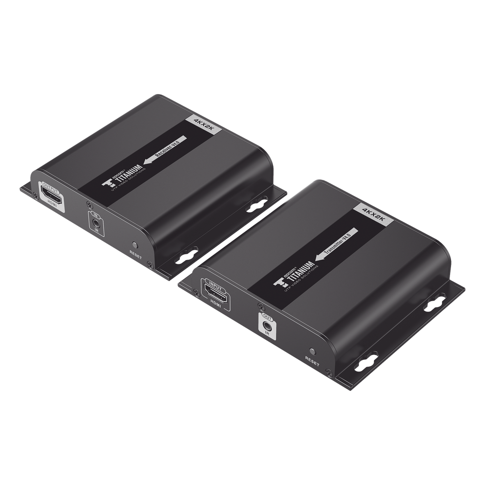 Kit Extensor HDMI para distancias de 120 Epcom Titanium TT-683-4.0 120 m