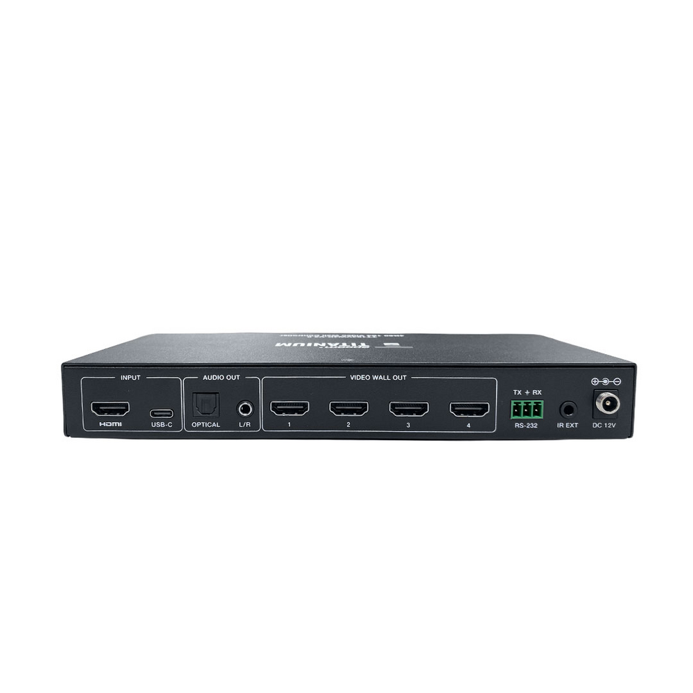 Controlador de Video Wall HDMI 4K60Hz 2x2 Epcom Titanium TT104VW4K-V2.0