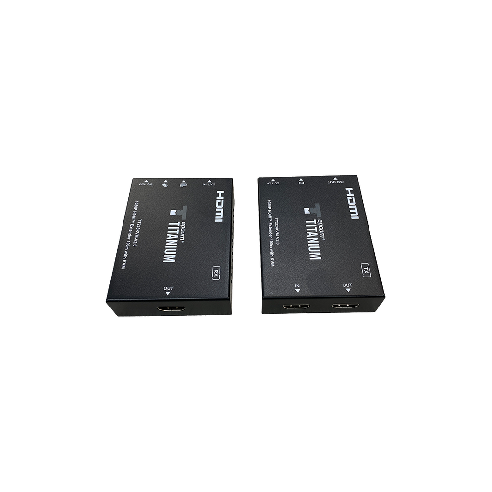Kit Extensor KVM HDMI + USB | Epcom Titanium TT223KVMV2.0 40 m