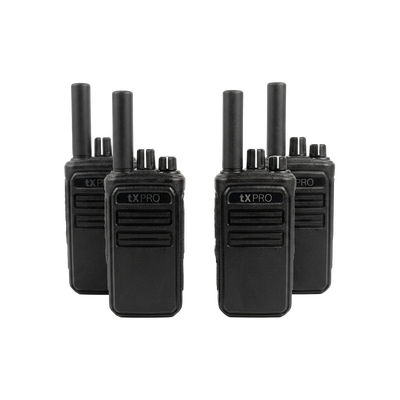 Kit de Radios Análogos 2W UHF 400 TXPro TX370KT 2 W 16 canales
