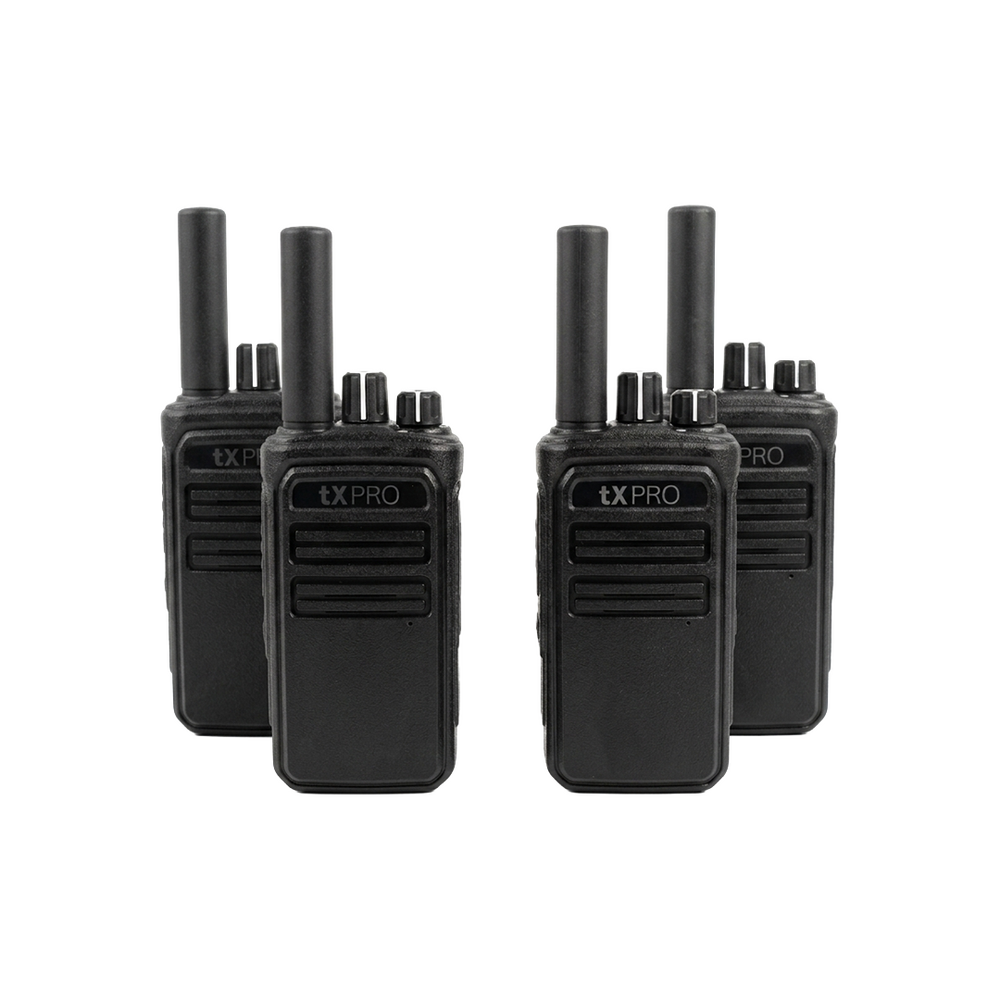 Kit de Radios Análogos 2W UHF 400 TXPro TX370KT 2 W 16 canales