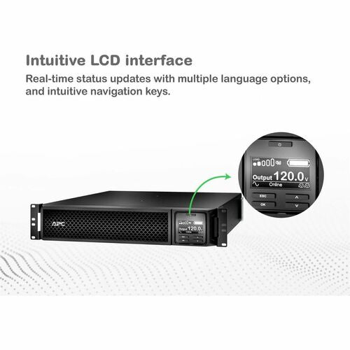 UPS APC SRT1500XLA – 1.50 kVA/1.35 kW – Online de doble conversión – Rack / Torre - imagen 8