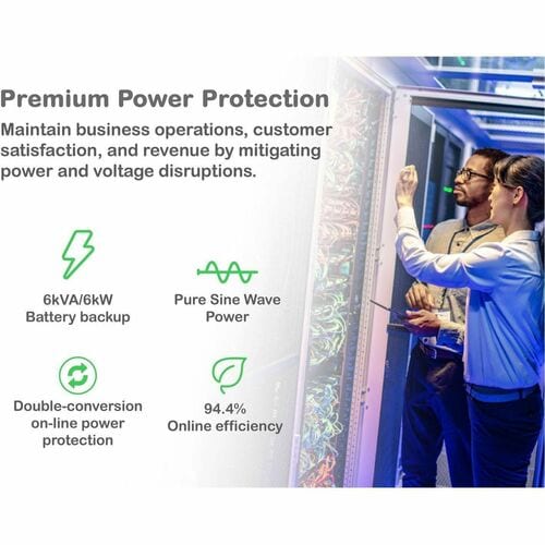 UPS en línea de doble conversión APC Smart-UPS On-Line - 6kVA/6kW - 4U Montable en bastidor - 1.50Hora(s) Reca - imagen 10