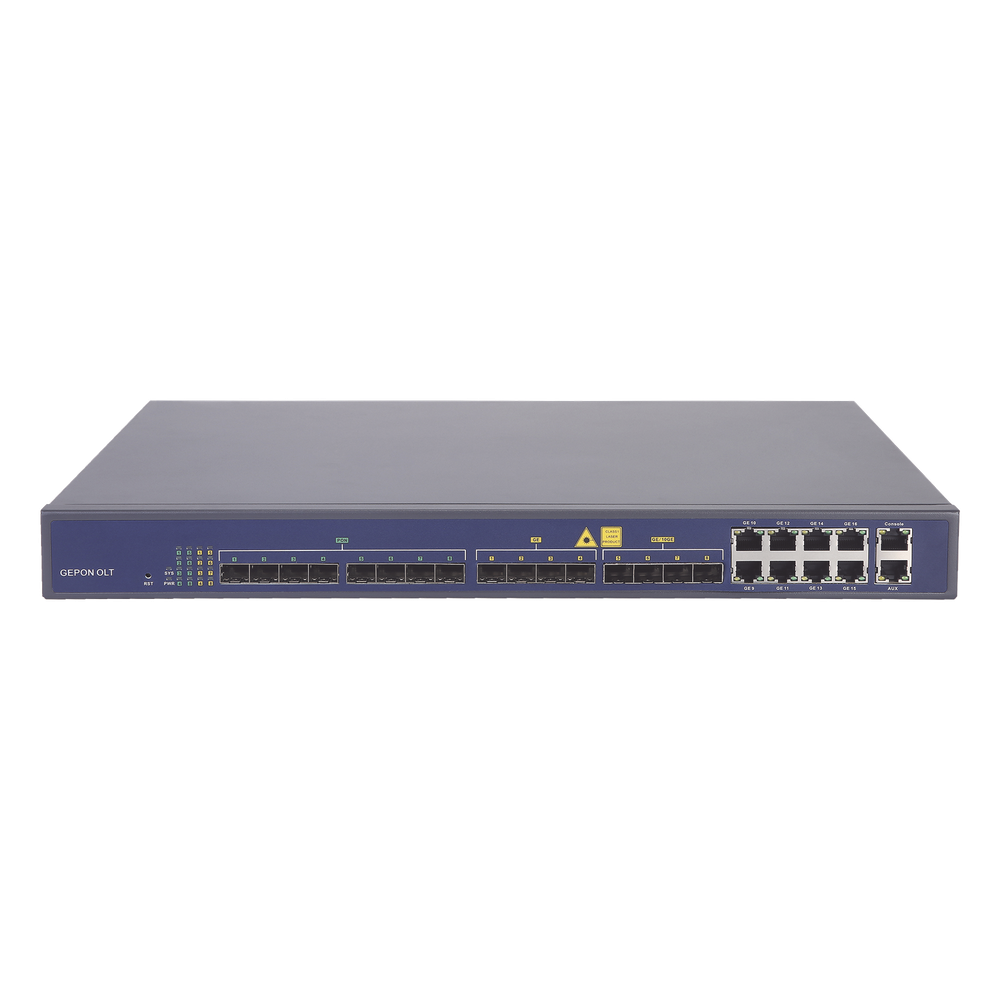 OLT de 8 puertos EPON con 16 V-SOL V1600-D8