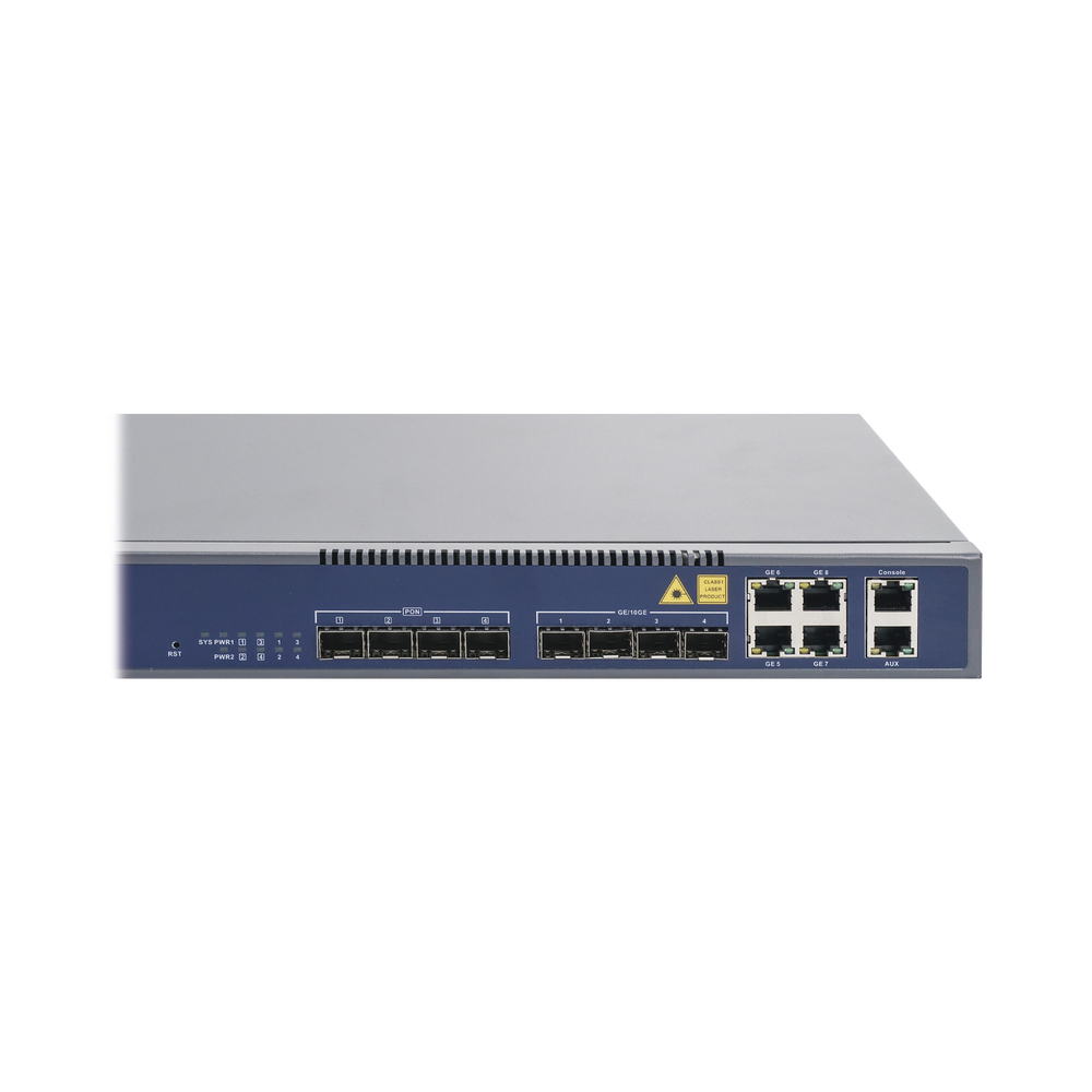 OLT de 4 puertos EPON con 8 V-SOL V1600D4-DP