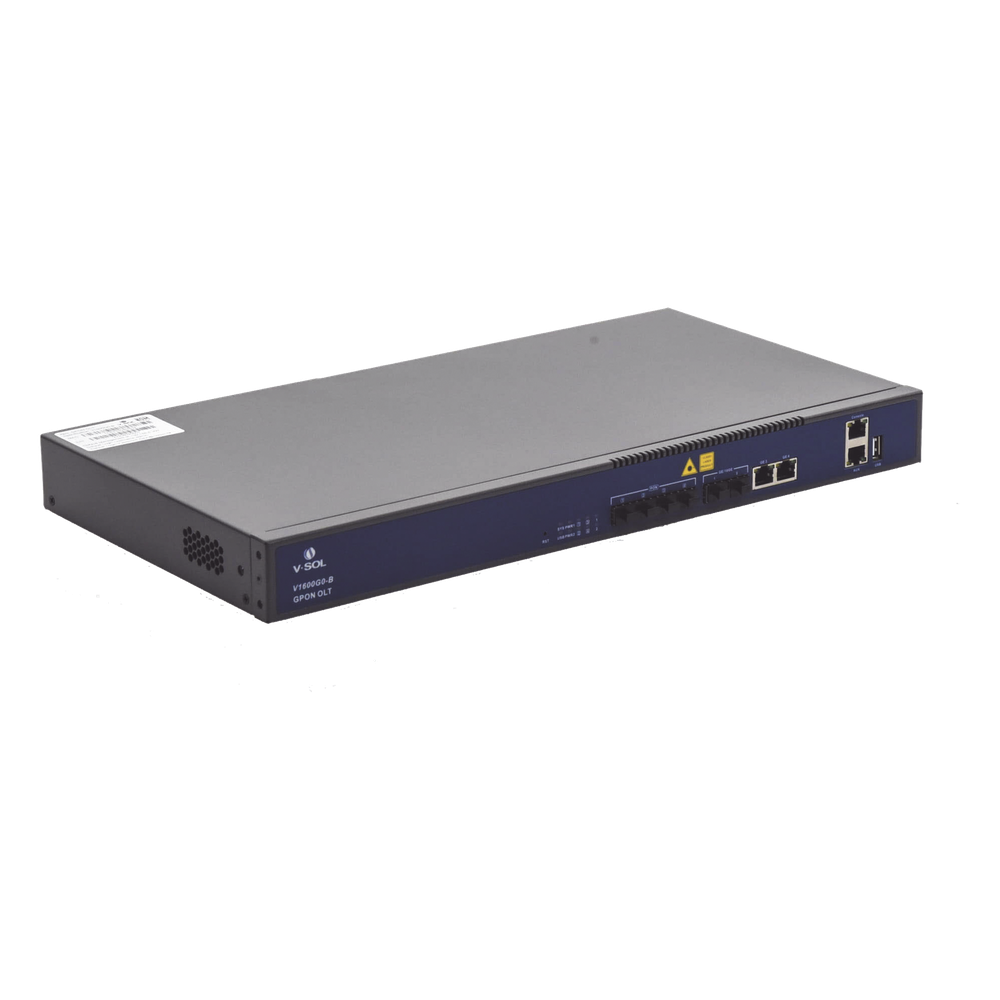 OLT de 4 puertos GPON con 4 V-SOL V1600G0B