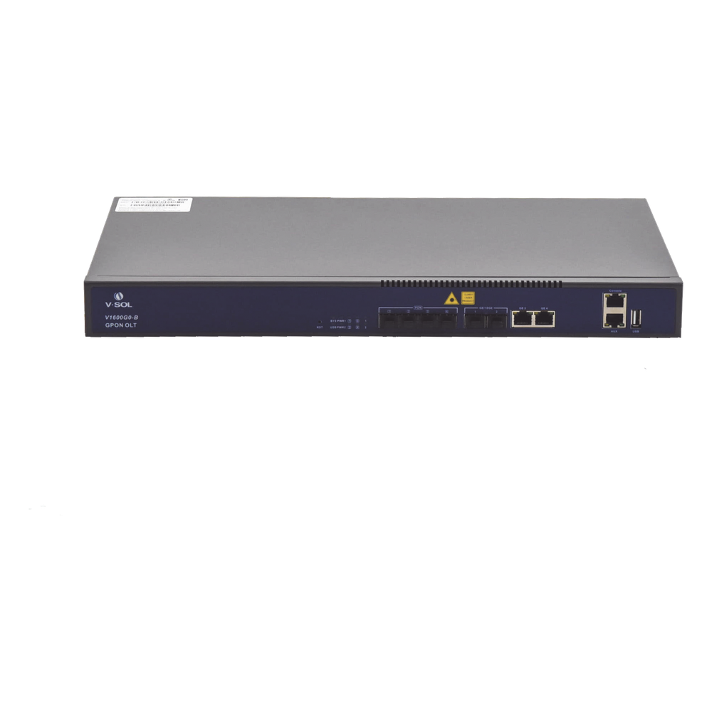 OLT de 4 puertos GPON con 4 V-SOL V1600G0B