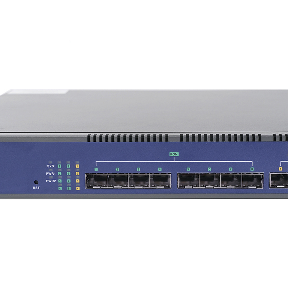 OLT de 8 puertos GPON con 8 V-SOL V1600G1B