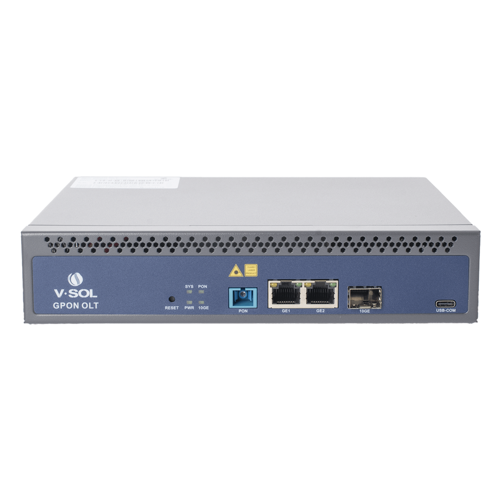 OLT de 1 Puerto GPON con 3 V-SOL V1600GSF