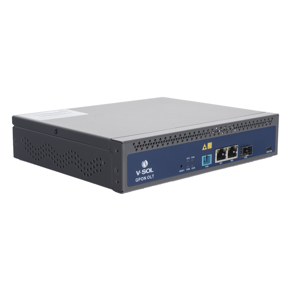 OLT de 1 Puerto GPON con 3 V-SOL V1600GSF