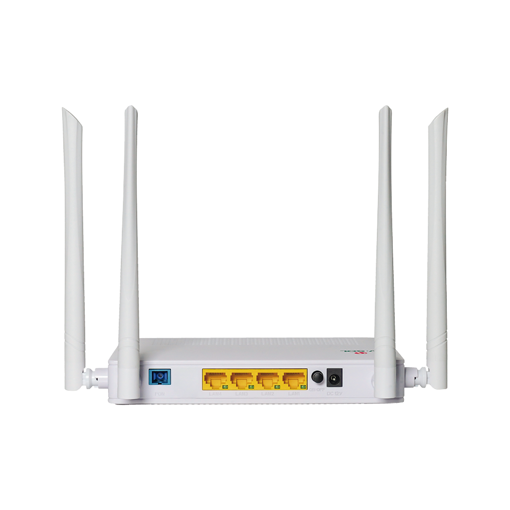 ONU Dual Band xPON con Wi-Fi AC V-SOL V2804DAC SC/UPC 4 puertos