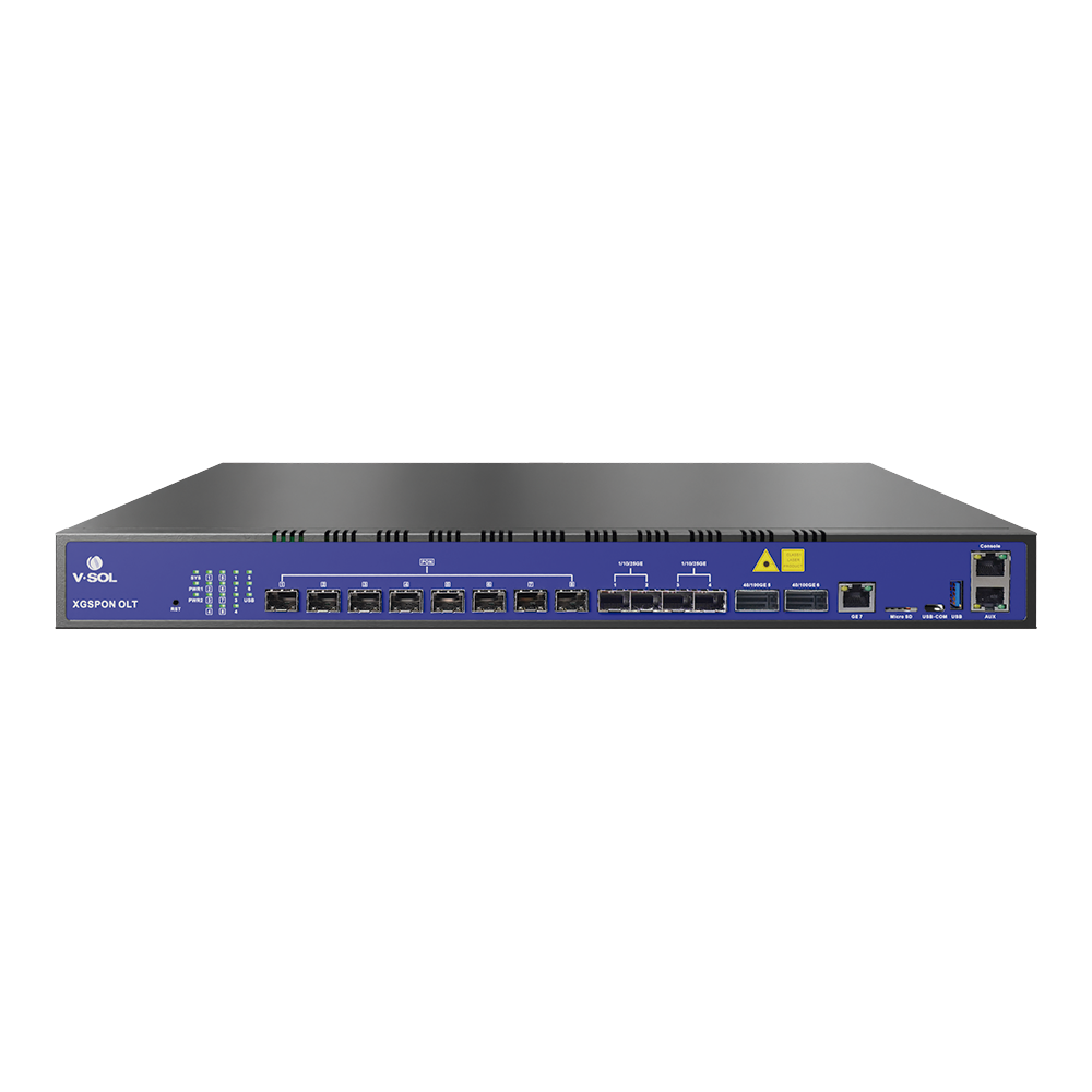 OLT de 8 Puertos XG V-SOL V3600G1