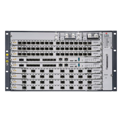 OLT Modular tipo Chasis Serie V-SOL V5600X7 16 puertos
