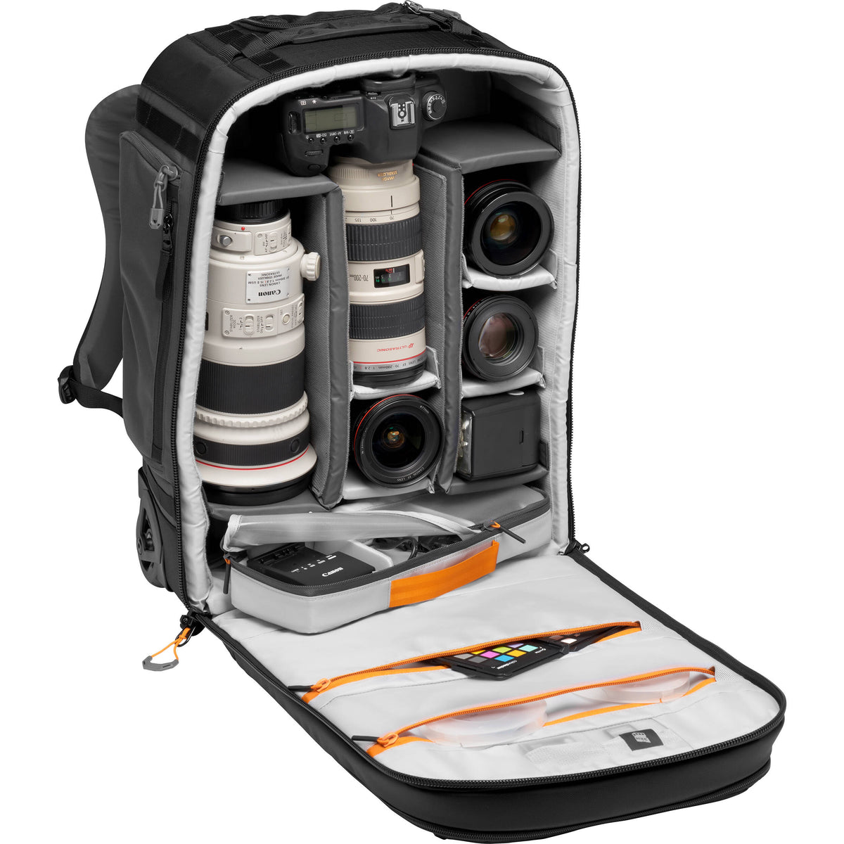 Valija con ruedas Lowepro Pro Trekker RLX 450 AW II Backpack - en uso